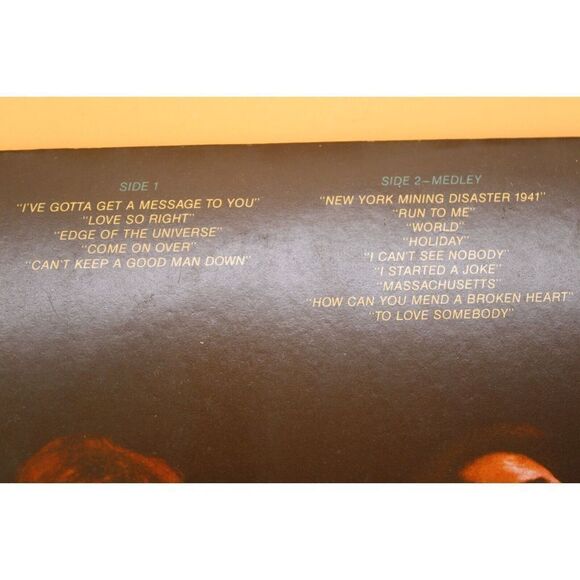 BEE GEES - Live...Here At Last (RSO) - 12" Vinyl Record 2xLP - EX - Picture 8 of 8